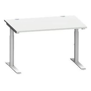 Schäfer Shop Genius MODENA FLEX bureau, 1200 x 800 mm, lichtgrijs