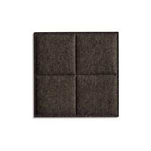 Plafondpanelen colorPAD®, voor systeemplafonds, B 620 x D 620 x H 32 mm, donkerbruin/gemêleerd, 4 Square