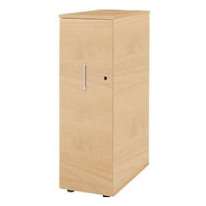 Hoge ladeblok TETRIS WOOD - 3 niveaus + 1 lade voor accessoires -B 426 x D 803 x H 1296 mm - ahorn decor – ons merk Schäfer Shop Genius