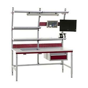 Rocholz complete inpaktafel Compact System Flex, 1600 mm, in hoogte verstelbaar