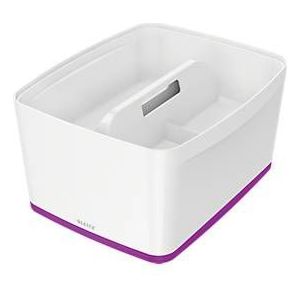 Leitz opbergdoos MyBox, DIN A4, voor keukengerei, wit/violet