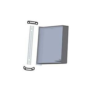Wandelement Tarifold PRO, met 10 planken, DIN A4, magneet. Bevestigingssysteem, metalen draaipennen
