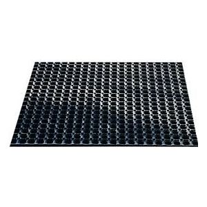 Rubberen ringmat, 600 x 400 mm, zwart