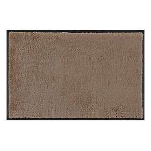 Kleen-Tex Deurmat Wash & Dry Taupe, 50 x 75 cm.