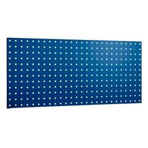 Geperforeerd paneel, voor montage, 991 x 457 mm, gentiaanblauw RAL 5010