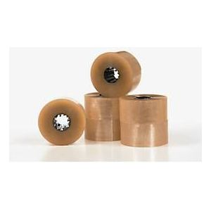 ZeroTape® 400 verpakkingstape, XHT90® kleefstof, 150 strekkende meter, breedte 48 mm, totale dikte 43 µ, bruin