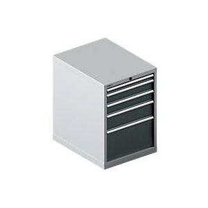 Schäfer Shop Select ladekast 27-36, 1-7 laden, tot 75 kg, B 564 x D 725 x H 250-850 mm, diverse kleuren