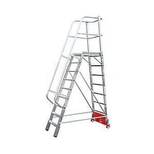 Platformladder, Vario Alu, 9 treden