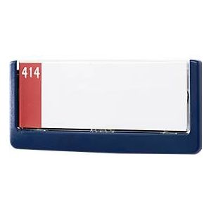 DURABLE deurbord CLICK SIGN, 149 x 52,5 mm, 5 stuks, blauw