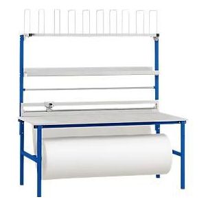 Rocholz complete verpakkingstafel I - B 2000 x D 800 x H 2200 mm - met afrolinrichting - snijsysteem
