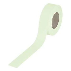 Markeerlint moedel, volgens DIN 67510 / ISO 17398, zelfklevende folie, fotoluminescent, 50 mm x 25 m
