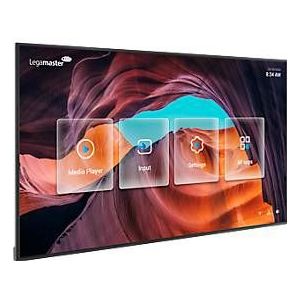 Presentatiedisplay Legamaster Discover 2 DIS-5510 EU, IPS, 55 inch, liggend en staand formaat, B 1233 x D 71,4 x H 703,5 mm, zwart