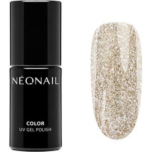 NÉONAIL - Yours To Stay - UV-Nagellak - Goud - 7,2 ml - Glitter - Gel - Nagels - Nageldesign