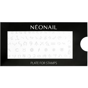 Stempeltin - No. 27 - Nagelversiering - 63 Designs - Astrologische Motieven