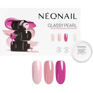 Glassy Pearl Collection Set - Gellak - Roze - 3 x 3 ml