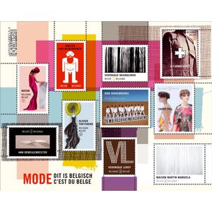 Bpost - 10 postzegels - tarief BE1 - Dit is Belgische mode