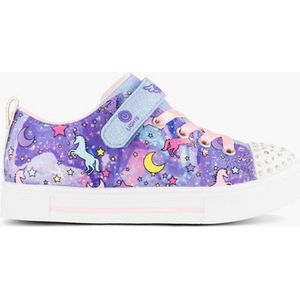 Skechers Twinkle Sparks meisjes sneaker - Lila - Maat 32