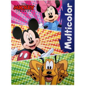 Disney Mickey & Friends - multicolor - kleurboek - Minnie mouse - knutselen