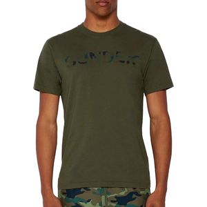 Sundek Camou Print T-shirt Mannen - Maat XL