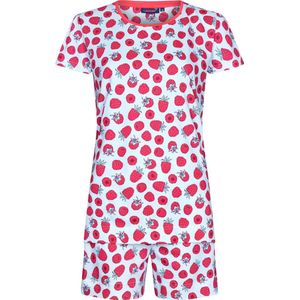 Pastunette pyjama dames - lichtblauw/roze met frambozen - 31241-416-3/216 - maat 38