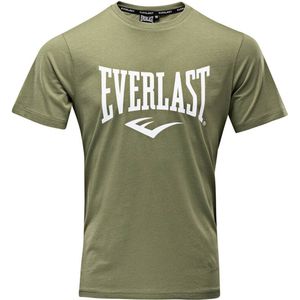 Everlast Russel - T-Shirt - Katoen - Khaki Groen - XXL