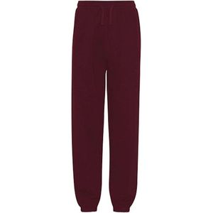 Fairtrade Joggingsbroek met elastische manchetten Bordeaux - XXL