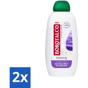Borotalco - Douchegel - Relaxing - Lavender & Iris - 250 ml - Voordeelverpakking - 2 stuks