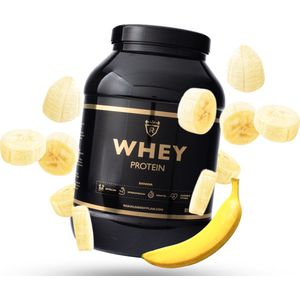 Rebuild Nutrition Whey Proteïne - Banaan smaak - Whey Protein - Proteïne Poeder - Hoogwaardige Eiwitpoeder - 40 Eiwitshakes - 1000 gram