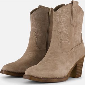 Cellini Cowboylaarzen beige Suede - Maat 38