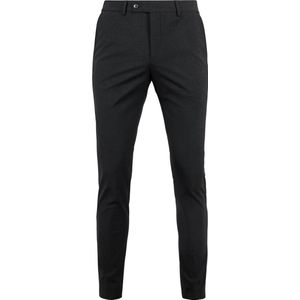 Suitable - Pantalon Sneaker Zwart - Heren - Maat 46 - Slim-fit