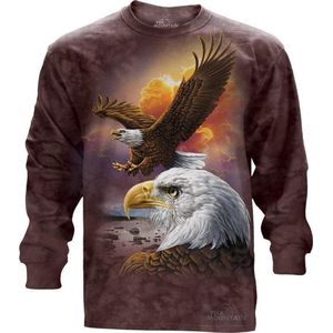 Longsleeve Eagle And Clouds S
