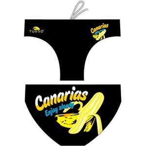 Turbo Banana Enjoy Slowly Zwemslip Zwart 5XL Man