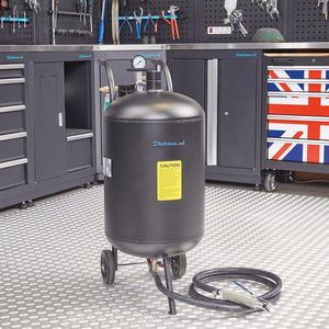 Datona® Mobiele straalketel 80 liter met luxe straalmasker