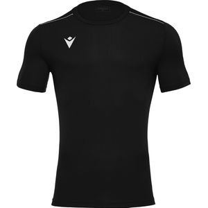 Macron Rigel Hero Shirt Korte Mouw Kinderen - Zwart | Maat: 116