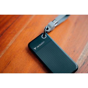 Verbatim Pocket SSD 2 TB USB Type-C 3.2 Gen 2 (3.1 Gen 2) Zwart, Grijs