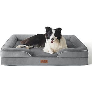 Filo Orthopedische Hondenmand Middel (L - 88 x 64) - Wasbaar met Rits - Orthopedisch Hondenkussen - Hondenbed - Honden Mand & Bed – Kussen Hond - Dog Bed - 70 x 55 cm - 90 x 60