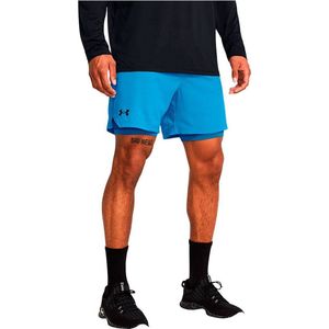 Under Armour Vanish Woven 2-in-1 Korte Broek Blauw M Man