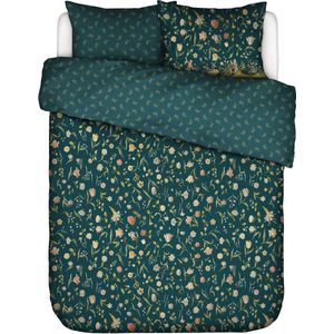 ESSENZA Odilia Dekbedovertrek deep sea blue - Tweepersoons – 200x200/220 cm