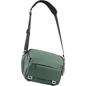 SHOP YOLO-Cameratas-DSLR Camera Sling Bag voor Fotograaf Waterdichte Kleine-Crossbody Schoudertas Case voor Spiegelloze Camera-Groen