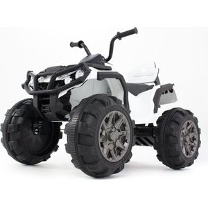 Elektrische kinderquad wit