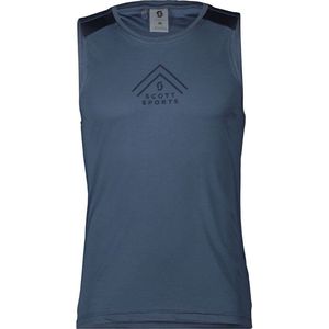 Scott Endurance Tech Mouwloos T-shirt Blauw M Man