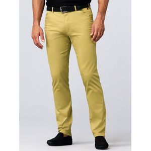 Meyer - Pantalon - Heren - 24 - Geel - Katoen - Chicago-1-5060