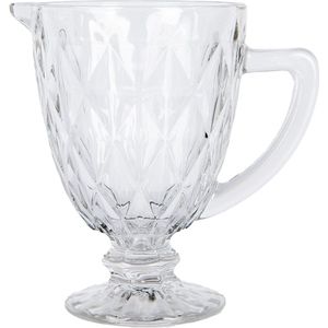 Clayre & Eef Decoratie Schenkkan 1000 ml Transparant Glas