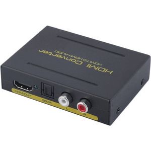 Digitale HDMI naar optical Audio/Analoog Stereo L/R converter decoder splitter adapter / Met USB voeding