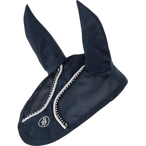 BR Oornetje Glamour Chic Pony Navy Zilver