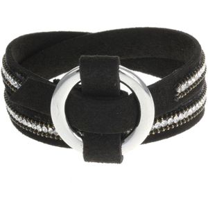 Behave Wikkelarmband met riemsluiting