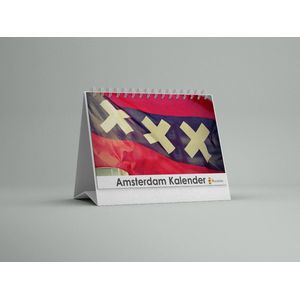 Cadeautip! Amsterdam Bureau-verjaardagskalender | Amsterdam bureaukalender |Bureaukalender 20x12.5 cm