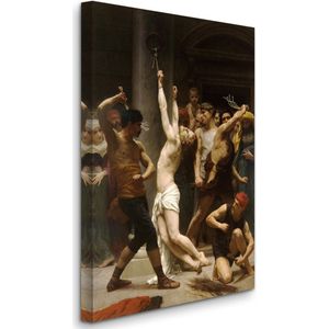 William Adolphe Bouguereau - The Flagellation of Our Lord Jesus Christ - De geseling van onze Heer Jezus Christus (1880) - 3:2
