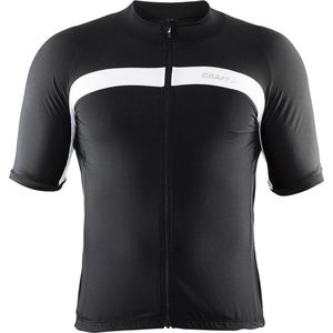Craft Velo Jersey - Heren fiets shirt - Zwart - Maat S