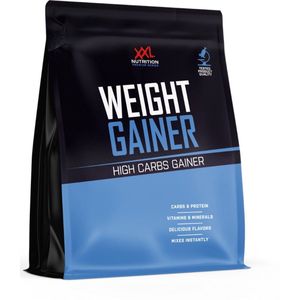 XXL Nutrition - Weight Gainer - Voor Verantwoorde Gewichtstoename - Maaltijdvervanger hoog in Koolhydraten & Eiwitten (Concentraat & Isolaat) - Aankomen Mass Gainer - 2500 gram - Chocolade Hazelnoot